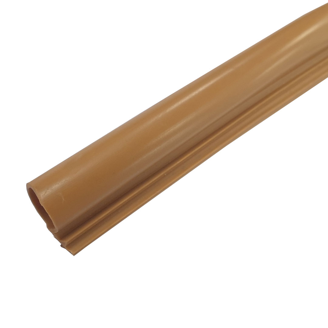 Tubex Door Glazing Seal In A Light Oak Colour