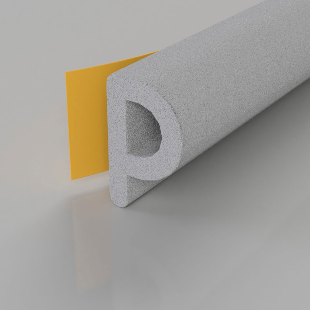 A Brown P Profile Door/Glazing Seal
