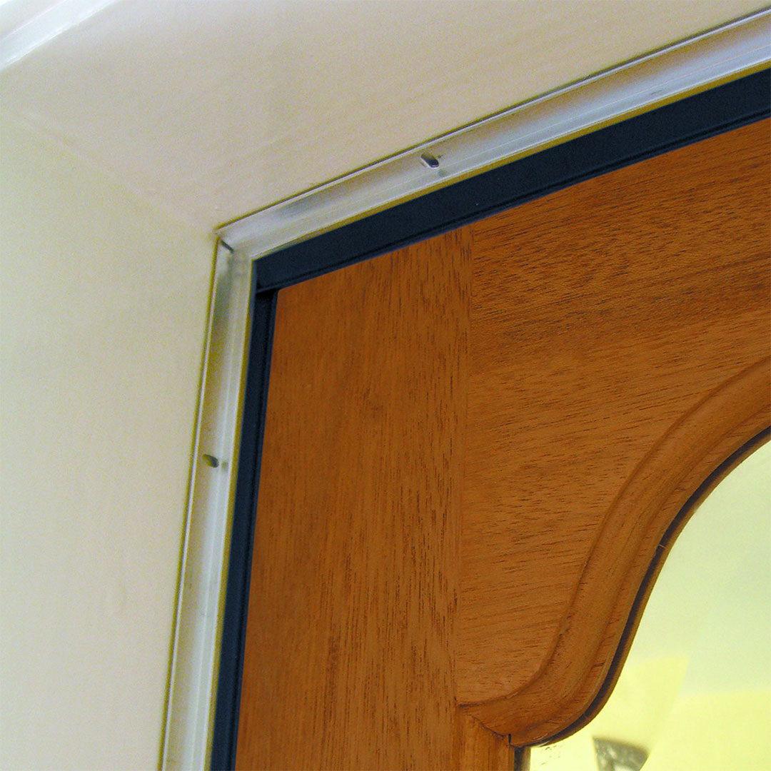 Stormguard Heavy Duty Around The Door Seals Aluminium Install Image