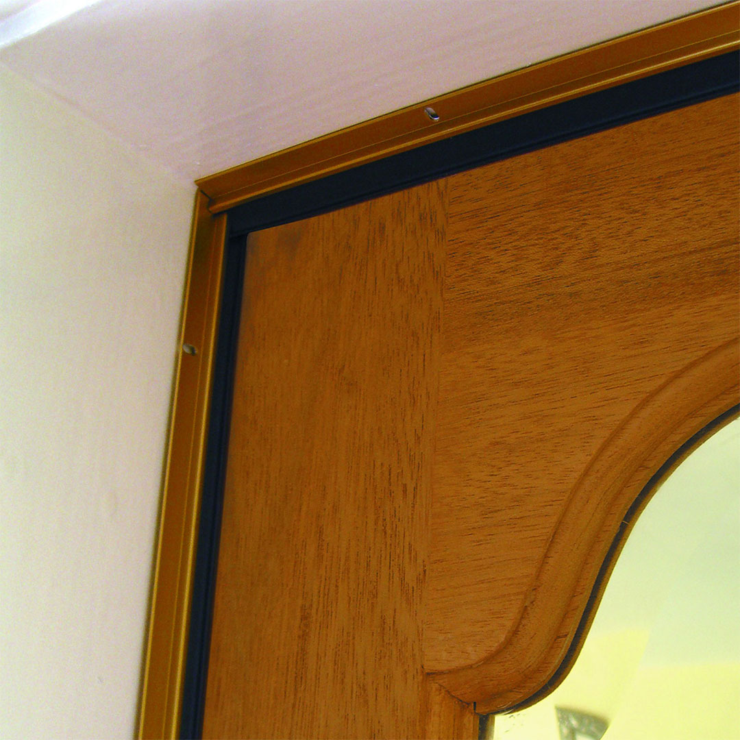 Stormguard Heavy Duty Around The Door Seals Gold Install Image