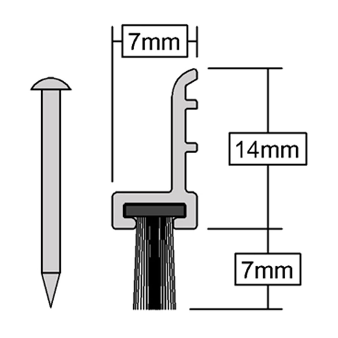 Stormguard Door seals for around doors Measurement