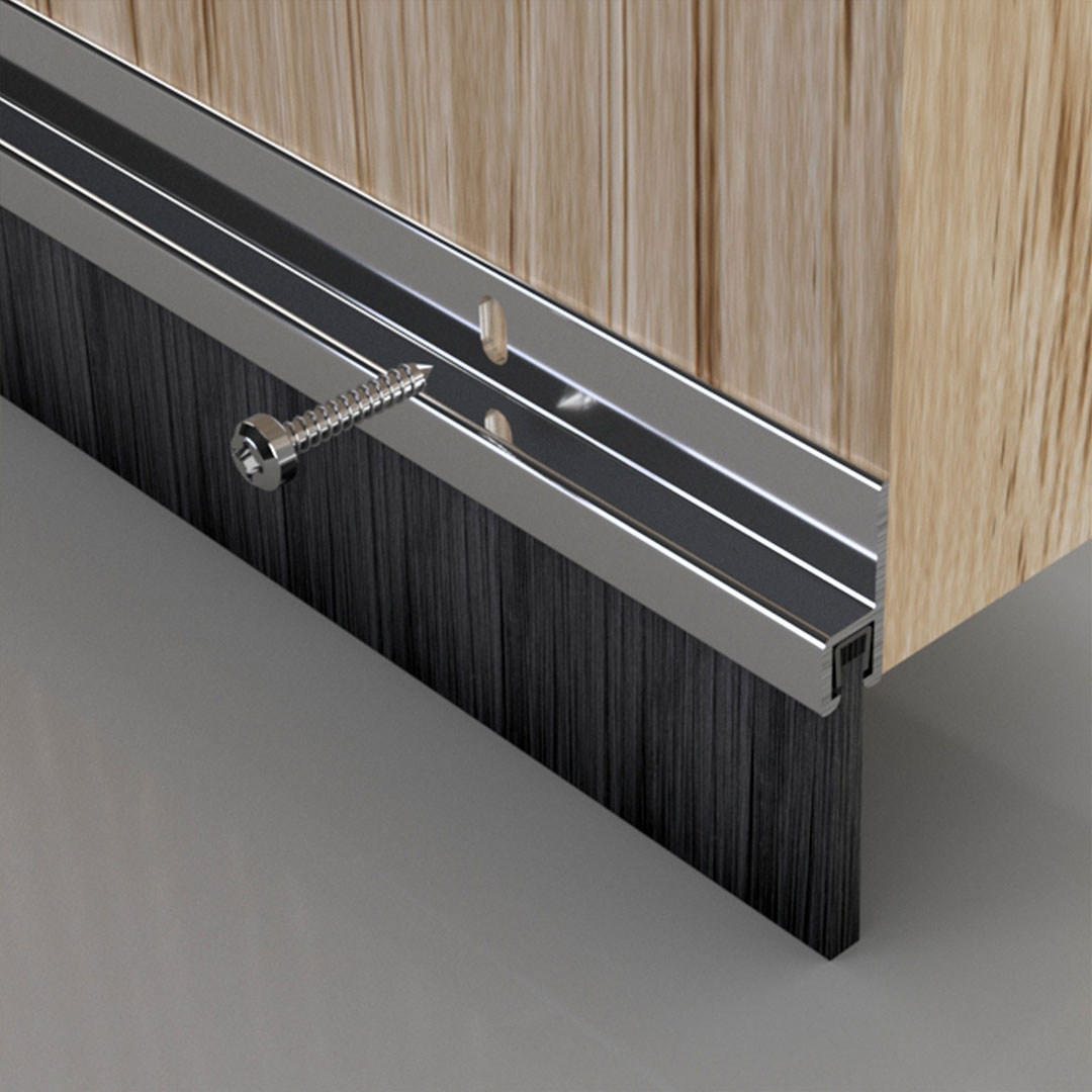 Stormguard Bottom Door Seals Aluminium