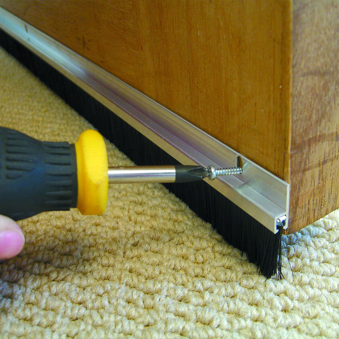 Stormguard Install Bottom Door Seals Aluminium