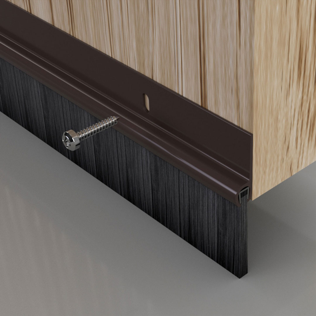 Stormguard Bottom Door Seals Brown