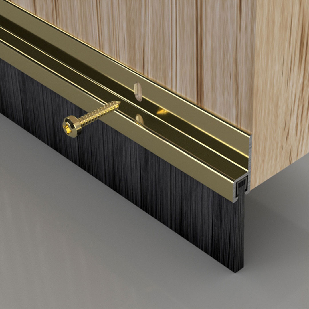 Stormguard Bottom Door Seals Gold