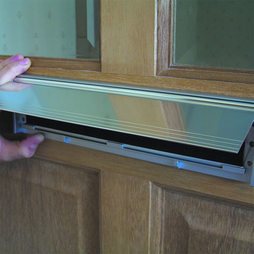 Stormguard Install Letterplates with Flaps Aluminium