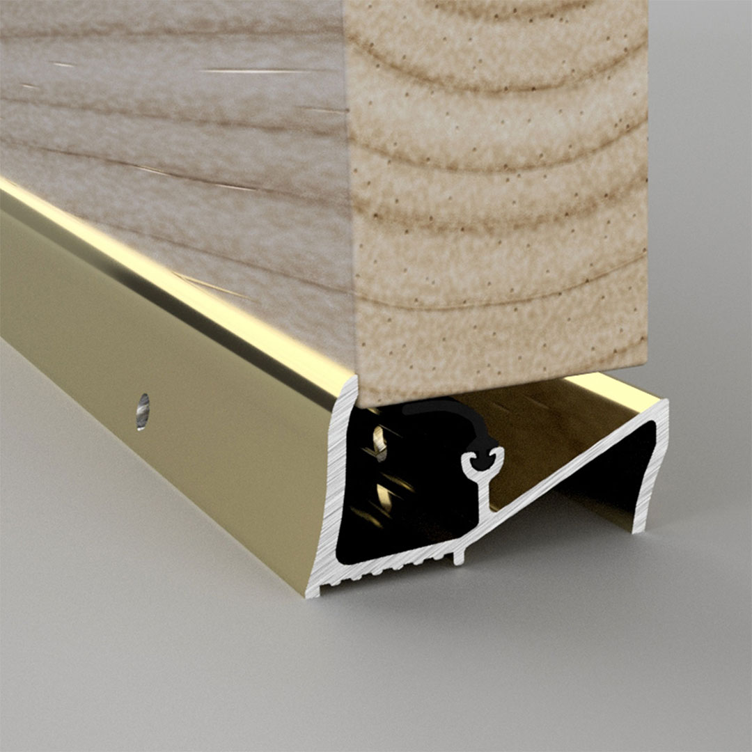 Stormguard Lowline Threshold Seal Gold